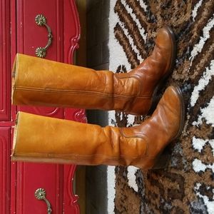 Vintage Frye campus boots